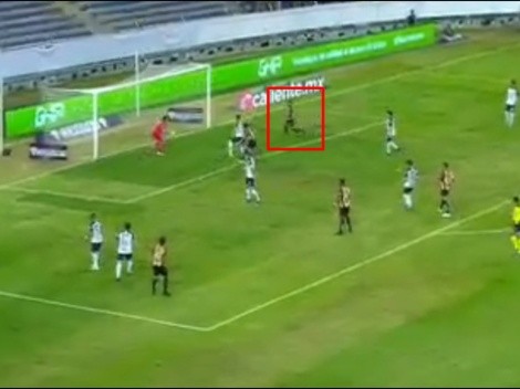 Marvin Ceballos anotó su primer gol en México ante Rayados de Monterrey