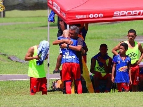 Niño con leucemia cumplió el sueño de jugar en Liga Profútbol de Panamá