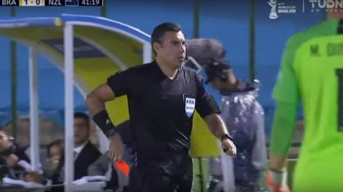Mario Escobar en debut del Mundial Sub 17