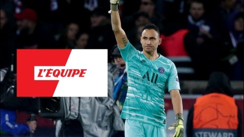 Diario L'Equipe se deshace en elogios para Keylor Navas después de juego ante Brujas