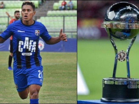 Compañia británica pone a Brayan Moya entre lo más alto de la Copa Sudamericana