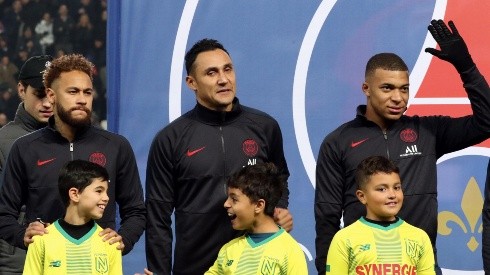Neymar, Keylor Navas, Mbappé