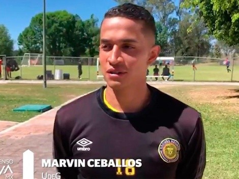 Ascenso MX subió a sus redes un video de Marvin Ceballos