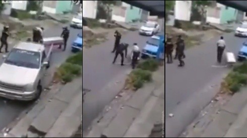 Escándalo: policias de Ecuador tiran cadáveres en las calles