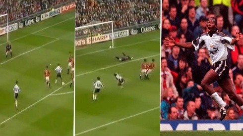 La secuencia final del gol de Paulo Wanchope al Manchester United