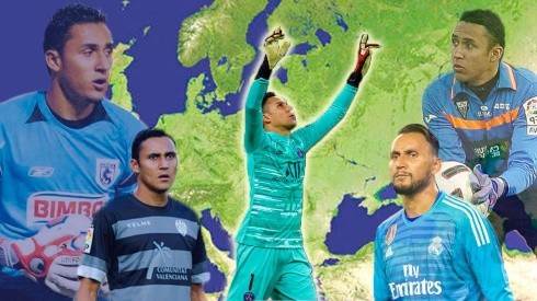 Keylor Navas cumple una década en el fútbol de Europa