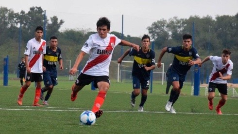 Andrés Hernández, el salvadoreño que jugó en las inferiores de River