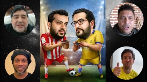 Estrellas del fútbol le desean suerte a Turki Alalshikh en partido benefico de FIFA 20
