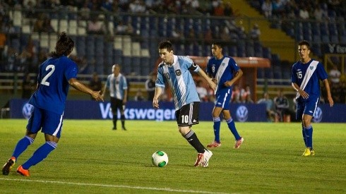 A 7 años de la visita de Messi y la selección argentina a Guatemala