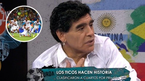 La opinión de Maradona tras la clasificación de Costa Rica a cuartos