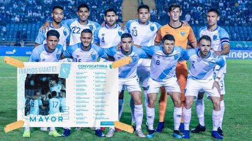 Primera convocatoria para la Selección de Guatemala