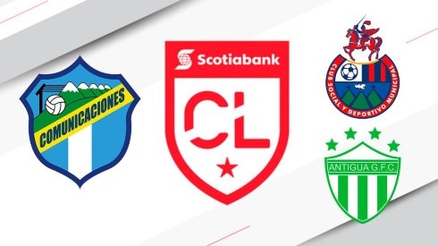 Liga Concacaf 2020: definidos los rivales de Comunicaciones, Municipal y Antigua