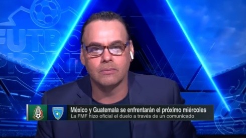 David Faitelson: "Guatemala representa lo más bajo que hay en Concacaf"