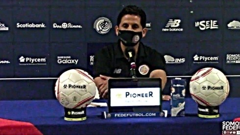 Ronald González se mostró satisfecho con el rendimiento del equipo ante Panamá