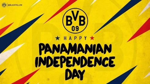 Panamá celebró hoy su día de independencia y el conjunto alemán lo recordó con cariño. 