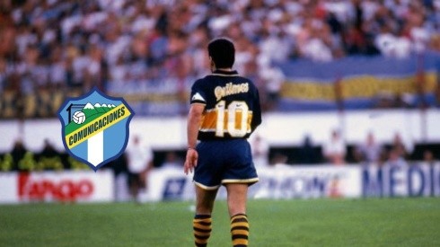 Diego Maradona y su gol ante Comunicaciones