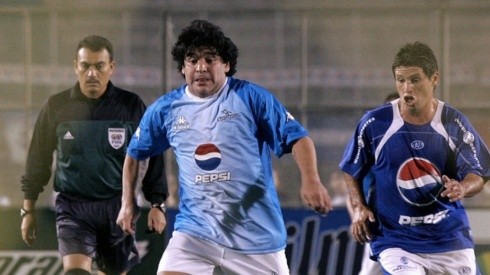 La noche que Diego Maradona llevó su Showbol a Guatemala