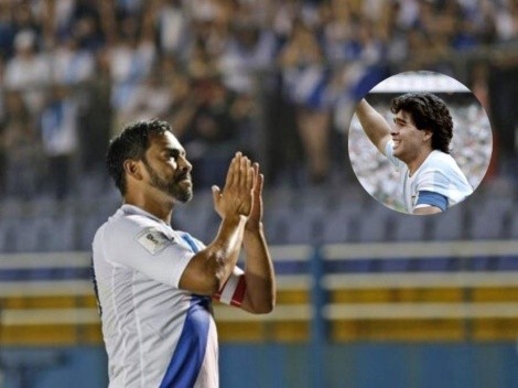 Pescadito Ruiz a Maradona: "Por ti todos soñamos en ser futbolistas"