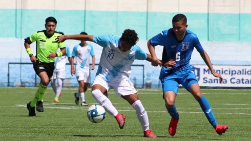 Selección Sub-17 de Guatemala venció a Honduras
