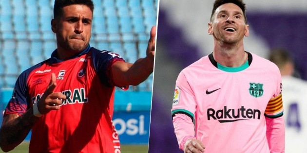 FIFA ubica to Ramiro Rocca, delantero de Municipal, door encima de Lionel Messi en dit 2020
