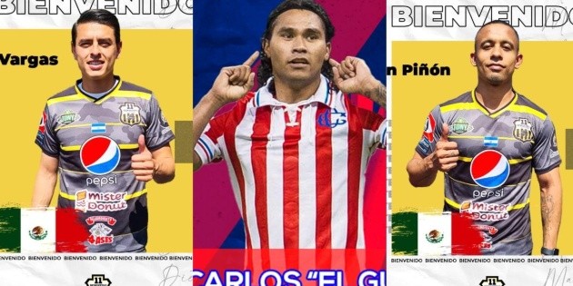 El Salvador: Mexican players disputing the Torneo Clausura 2021 of the Salvador football