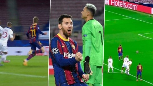 Keylor Navas recibe gol de Lionel Messi por Champions League con polémico penal