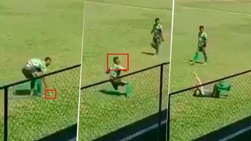 Viral: futbolista finge ser agredido en Guatemala de manera insólita [VIDEO]