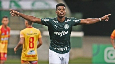 Newton Williams: hat-trick y debut con Palmeiras