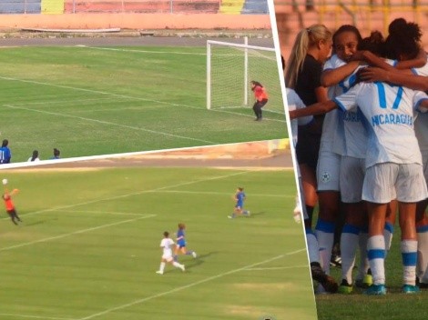 Selección femenina de Nicaragua venció 2-0 a El Salvador en partido amistoso