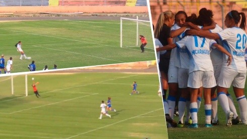 Selección femenina de Nicaragua venció 2-0 a El Salvador en partido amistoso