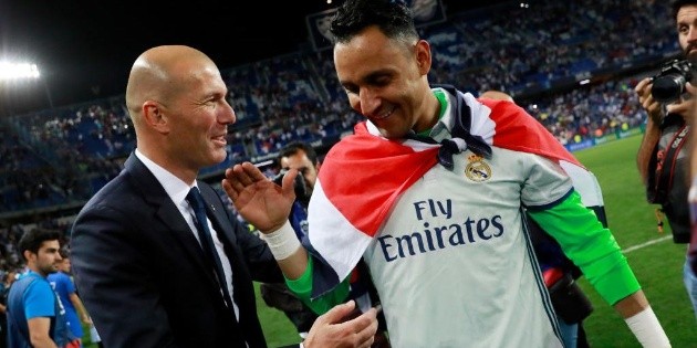 Franck Leboeuf confirms that Zidane did not want Keylor Navas to leave Real Madrid