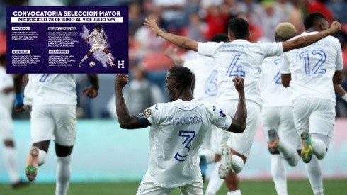 Honduras anuncia su convocatoria previo a la Copa de Oro