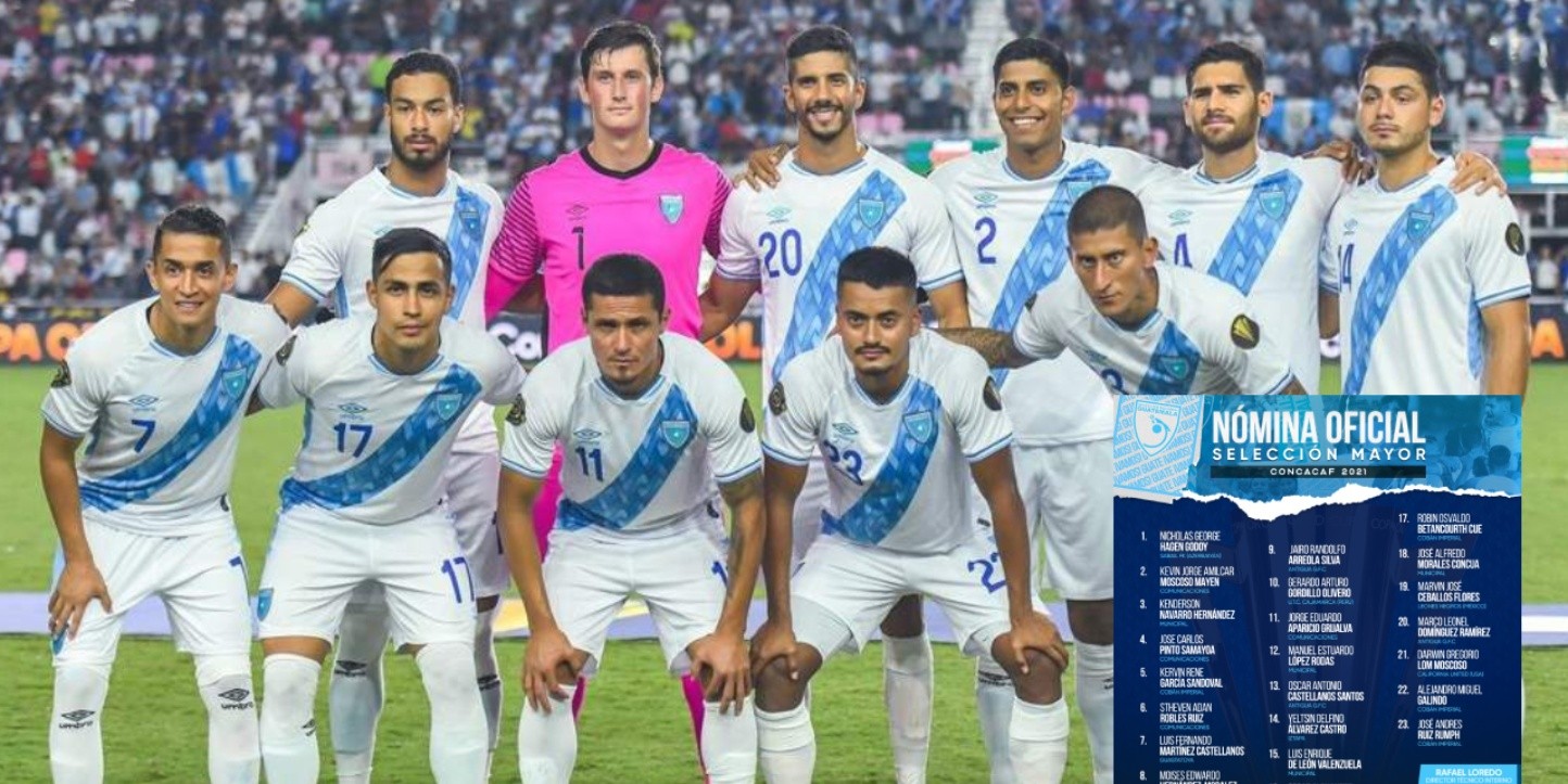 Concacaf Gold Cup Los convocados de la Selección de Guatemala para