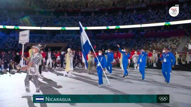 Pocos deportistas en la delegación nicaragüense de Tokio 2020. (Claro Sports)