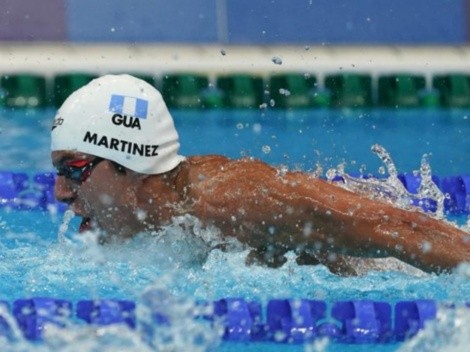 Nadador guatemalteco entre los mejores de Tokio 2020