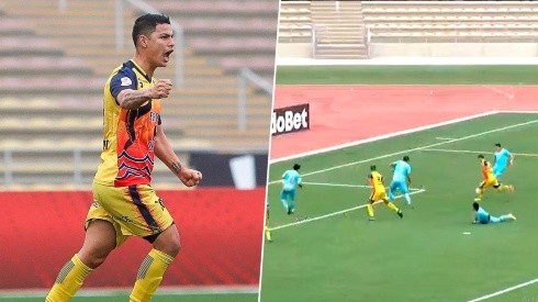 Kevin Santamaría marcó un golazo en Perú [VIDEO]