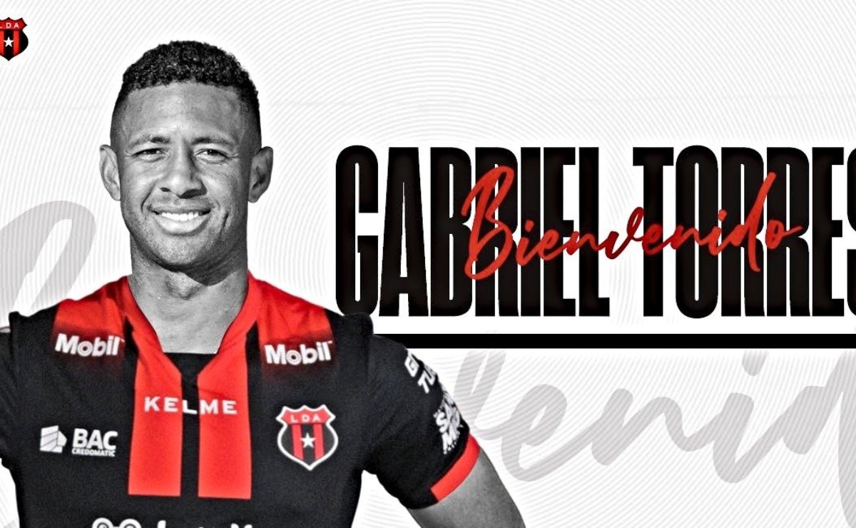 Gabriel Torres envió un mensaje tras anunciar su fichaje por el Alajuelense