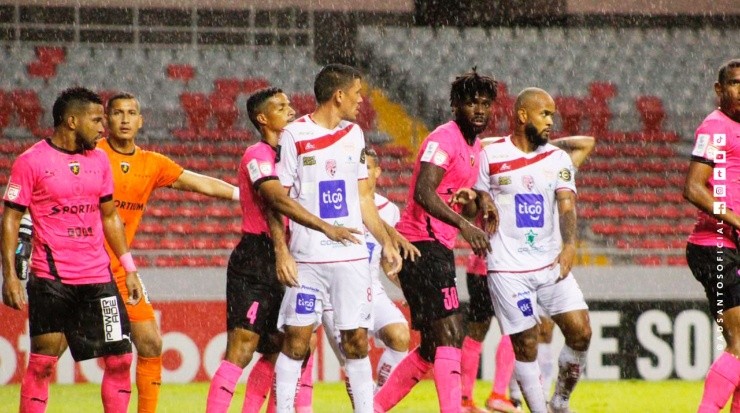 Santos vs Plaza Amador, Estadio Nacional (Santos Oficial)
