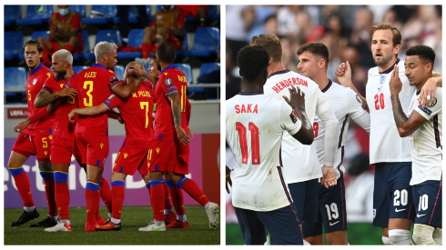 Inglaterra vs. Andorra: mira por aquí EN VIVO y EN DIRECTO el juego de hoy por la fecha 7 del Grupo I de las Eliminatorias UEFA en Centroamérica.