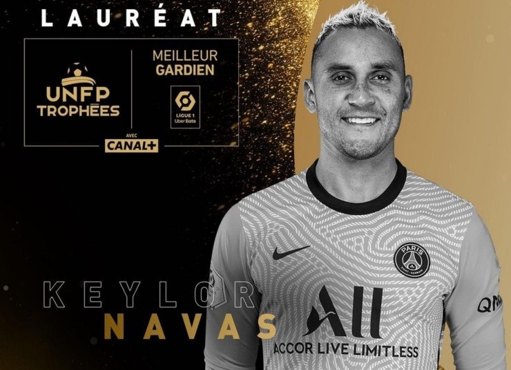 Navas fue elegido el mejor portero de la Ligue 1 en la temporada pasada.