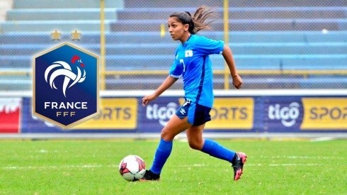 Samaria Gómez de El Salvador jugará en el fútbol de Francia