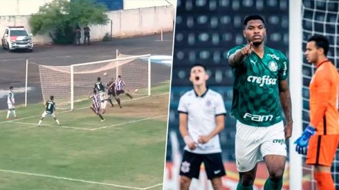 Newton William volvió a marcar para el Palmeiras Sub 20