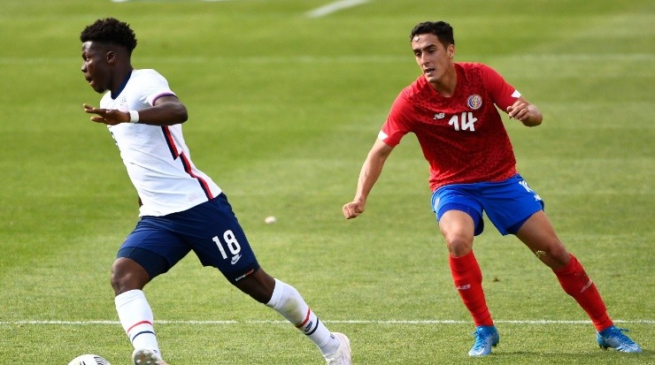 Bernald Alfaro en Copa Oro ante USA (Getty)