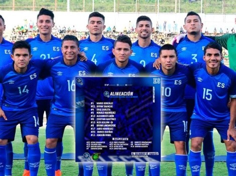 Eliminatorias Concacaf: la formación de El Salvador para enfrentar a Jamaica