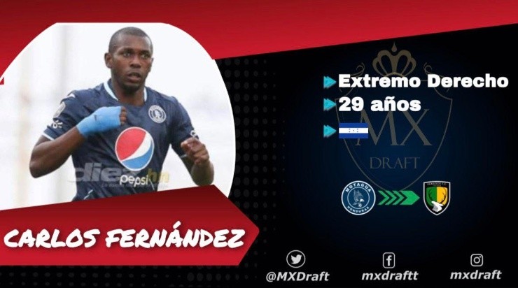 Muma Fernández no renovó con Motagua y se va gratis al Venados FC.