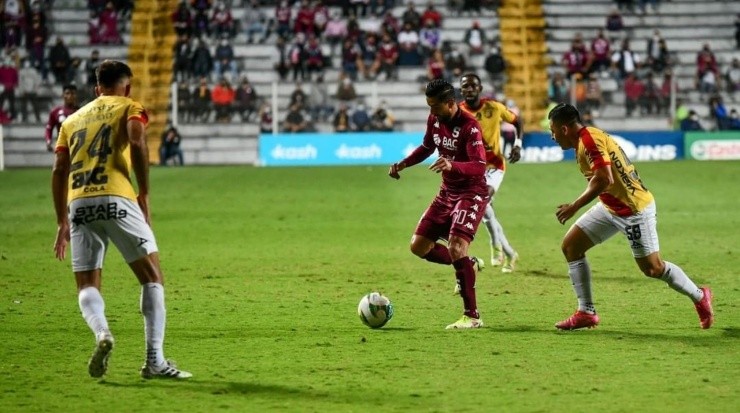 El último encuentro entre morados y heredianos en la cueva acabó con resultado de 3 goles por 0 en favor de los de casa (Saprissa Oficial)
