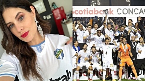 Carolina Padrón le envió un mensaje a Comunicaciones por su título en Liga Concacaf