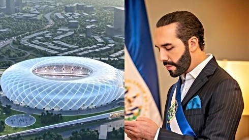 Nayib Bukele anunció la construcción del Estadio Nacional de El Salvador