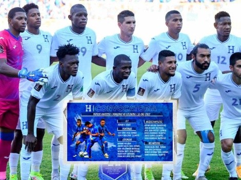 La convocatoria de Honduras para el amistoso contra Colombia