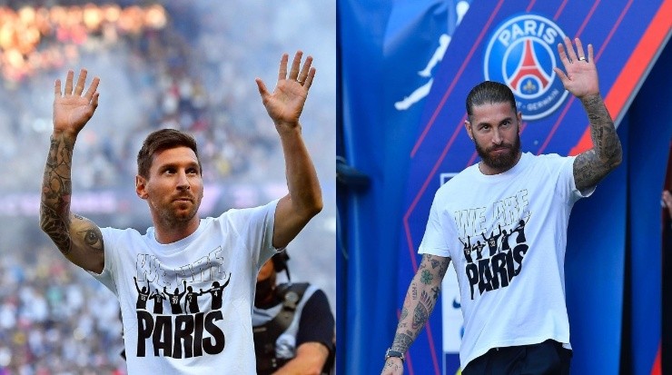 Presentación oficial de Messi y Ramos en el PSG, 2021 (PSG Oficial)